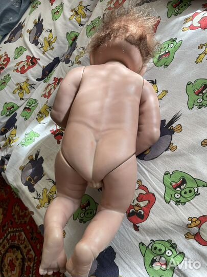 Кукла реборн силиконовая мальчик