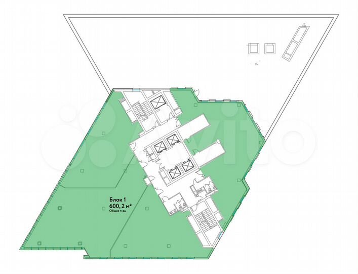 Аренда офиса 642,21 м² в бц. 10 мин от м.Планерная