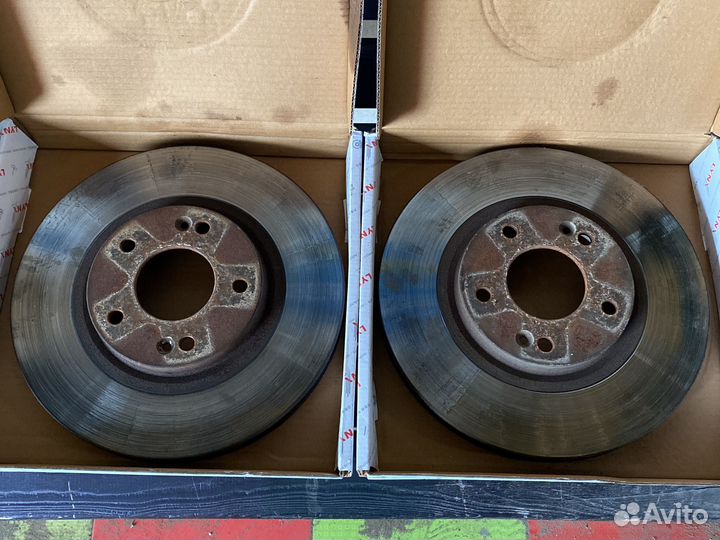 Тормозные диски передние хендай i 40