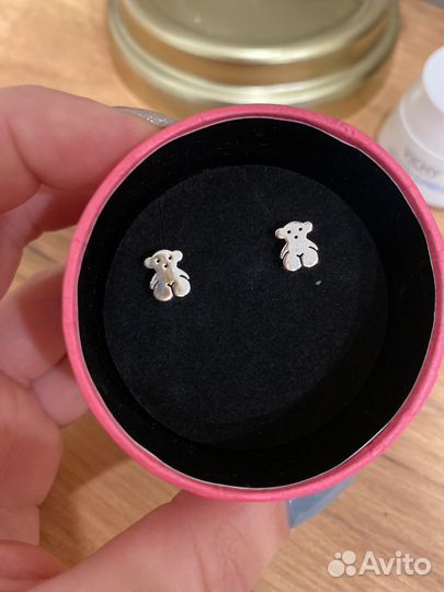 Серьги tous Bear мишка