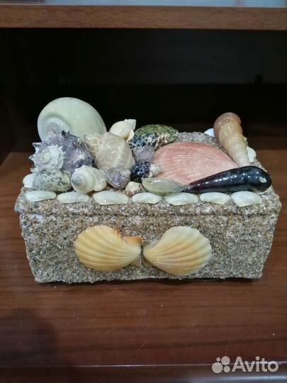 Шкатулка из ракушек
