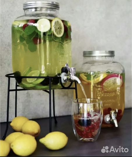 Лимонадница с краном 5 л