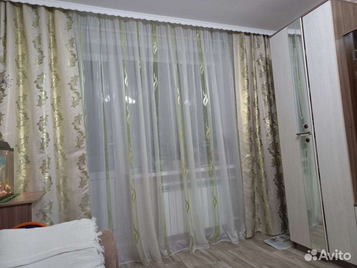 Комплект шторы и покрывало