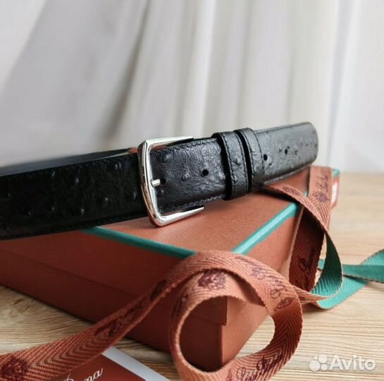 Мужской кожаный ремень