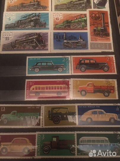 Марки СССР разной тематики
