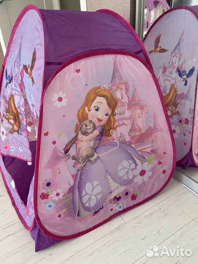 Детская игровая палатка для пляжа