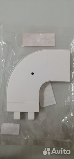 Угол карниза 2-х рядный(левый)