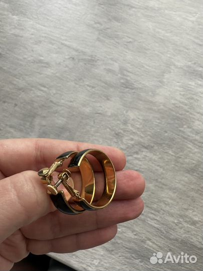 Клипсы кольца винтаж