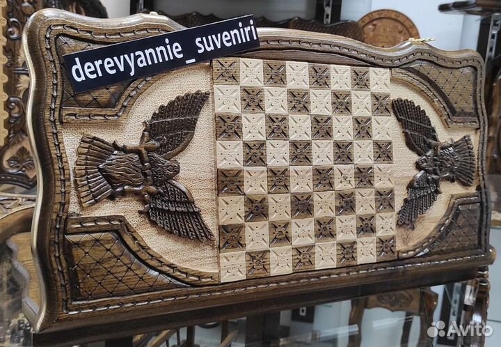 Нарды Беркут из дуба