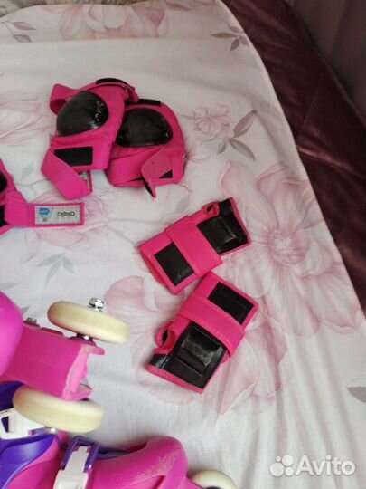 Роликовые коньки 4-6лет