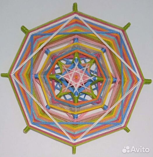 Плетеные мандалы своими руками