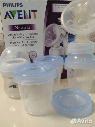 Молокоотсос avent+