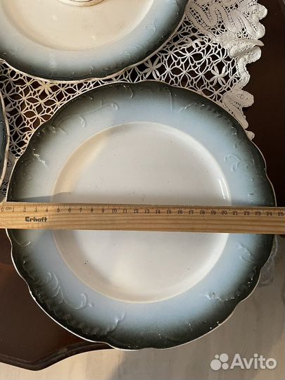 Тарелки и соусник Кузнецовский фарфор