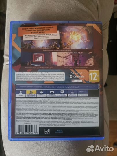 It takes two ps4 (диск, полностью на русском)