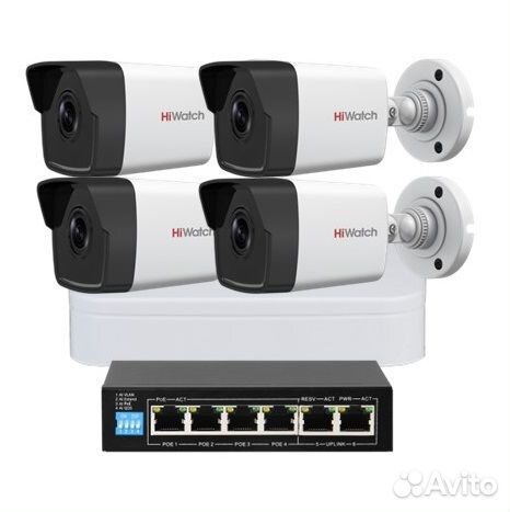 Комплект видеонаблюдения