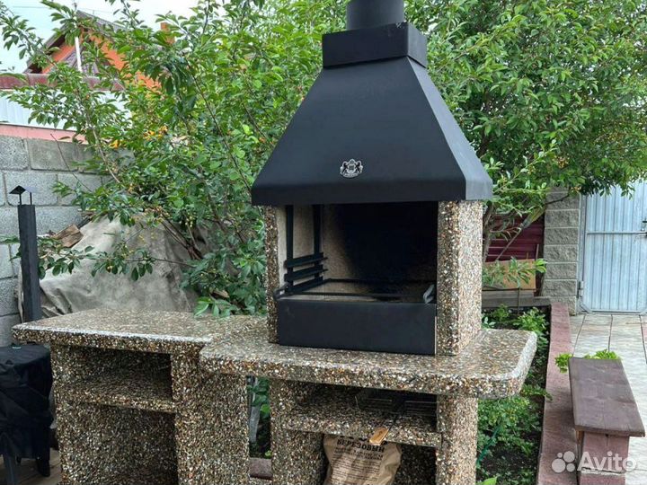 Печь барбекю, печь под казан, гриль, мангал