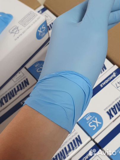 Перчатки нитриловые nirimax