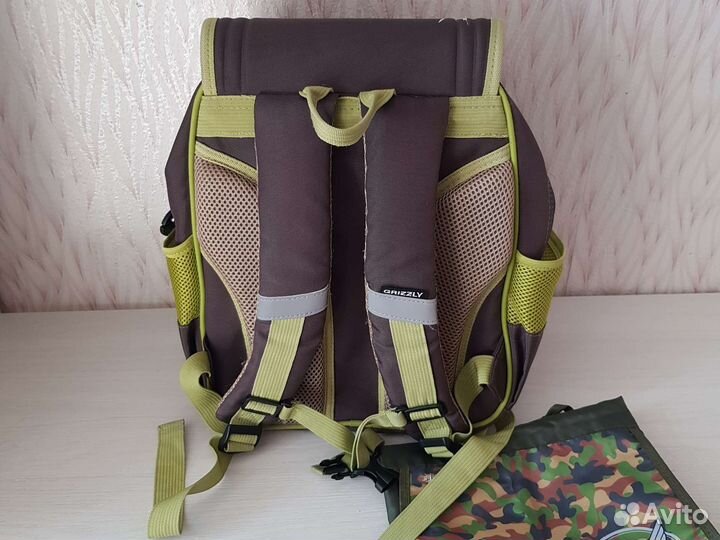 Рюкзак школьный ранец ортопедический Grizzly