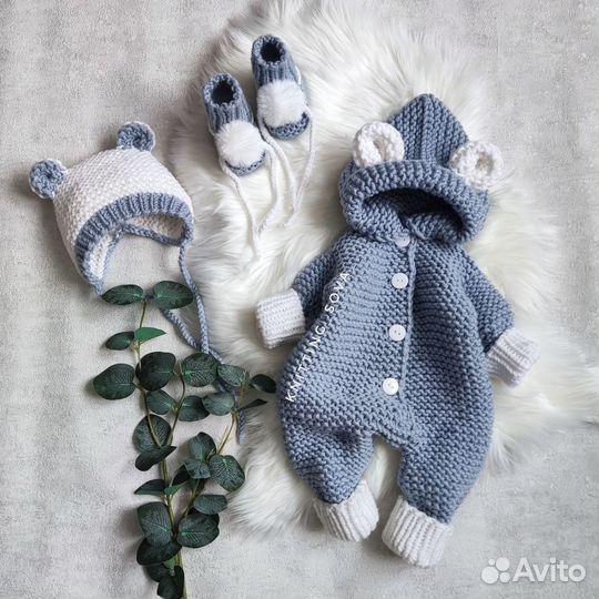 Набор на выписку, вязание на заказ