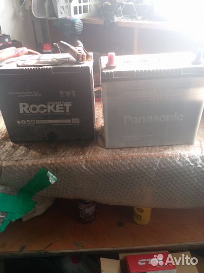 Продам 2 Акб,б/у в хорошем состоянии.50/46