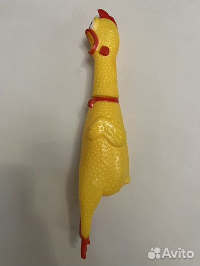Игрушка курица-пищалка