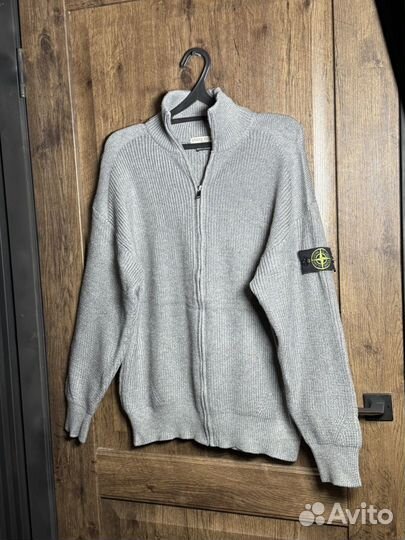 Stone island свитер на молнии (Оригинал 10/10)