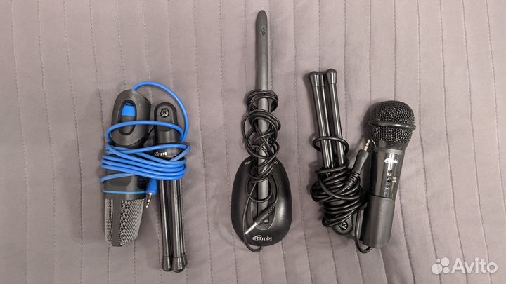 Микрофоны и наушники с микрофонами