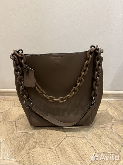 Сумка натуральная кожа италия, как из магазина