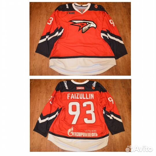 Игровые и тренировочные майки хк Авангард Омск