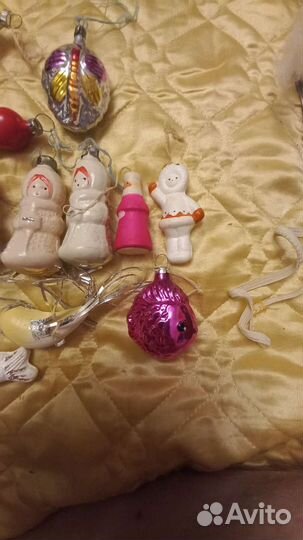 Елочные игрушки СССР