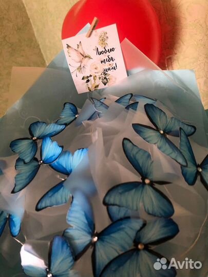 Букет из бабочек