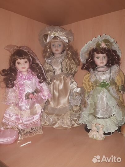 Куклы фарфоровые