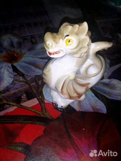 Фарфоровый дракон СССР вербилки