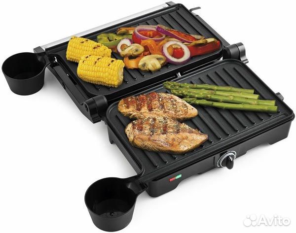 Электрогриль Kitfort KT-1645, Чёрный