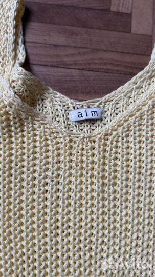 Топы майки aim clo вязанное