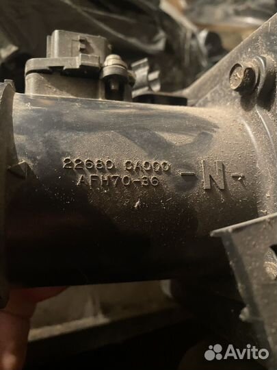 Датчик расхода воздуха Nissan 22680-CA000