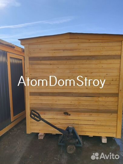 Новые деревянные бытовки