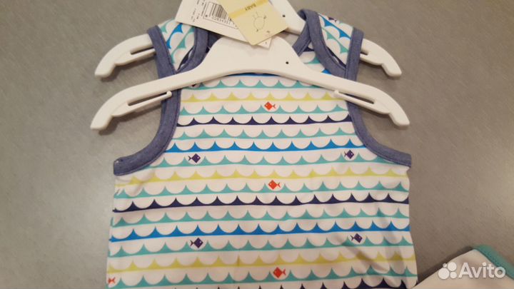 Яркие песочники для мальчика 6-12 мес