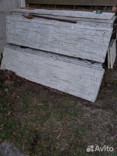 Забор бетонный декоративный плиты для забора бу