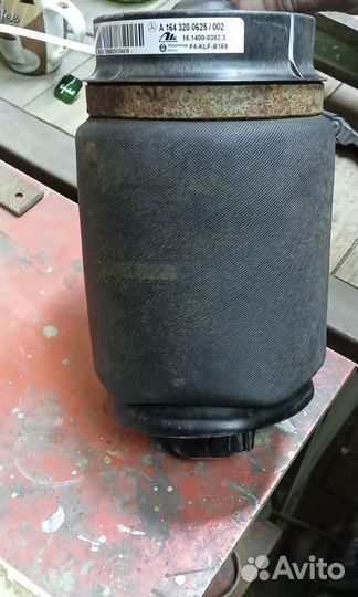 Пневмоподушка задняя mercedes-benz ML164