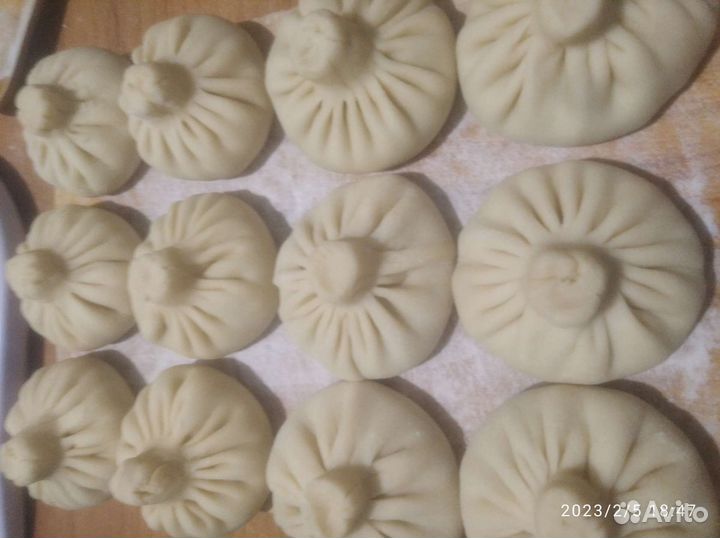 Пельмени, вареники, чебуреки,хинкали,манты