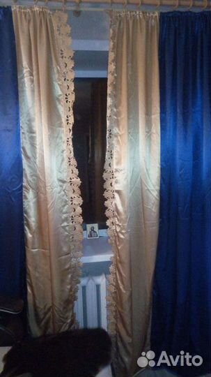 Шторы 1.9*2.4 б у