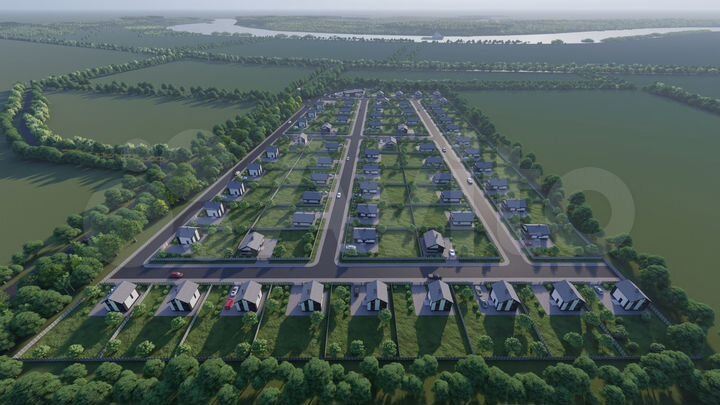 Коттедж 110 м² на участке 8 сот.