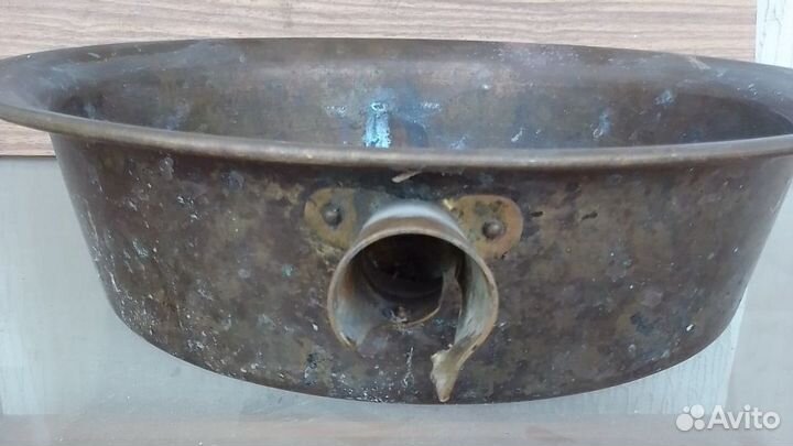 Латунный таз для варенья.ссср