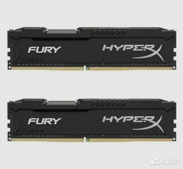 Оперативная память DDR3 2x8gb fury 2x8 гб