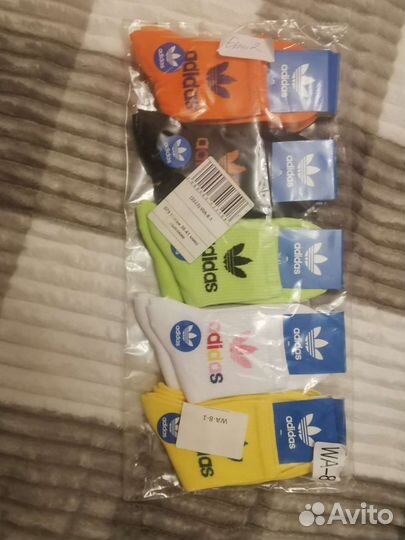 Высокие носки adidas 10 пар