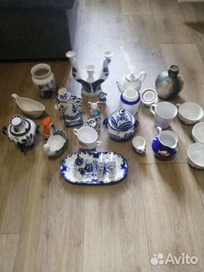 Фарфор Гжель-Дулево