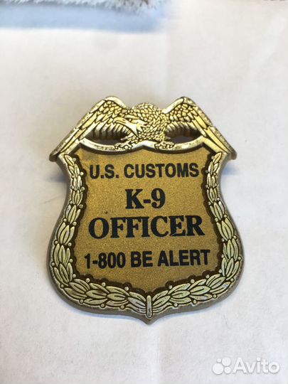 Значок K-9 officer