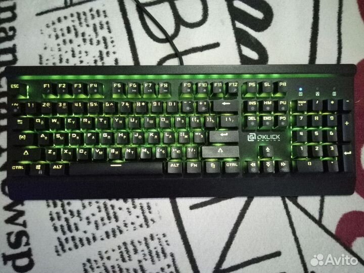 Клавиатура Oklick 950G Iron Edge