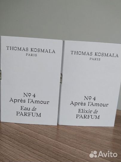 Thonas Kosmala 4 Edp. 2 ml.,Parls оригинал